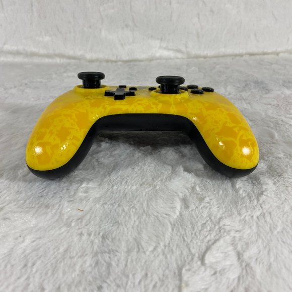 Nintendo Switch Controller Pokemon Pikachu Silhouette POWER A Yellow Wired - Picture 3 of 7